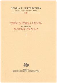 Studi di poesia latina in onore di Antonio Traglia - copertina