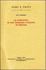 La Compagnia di san Tommaso d'Aquino di Perugia