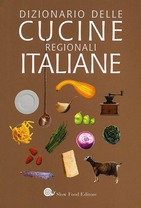 Dizionario delle cucine regionali italiane - copertina