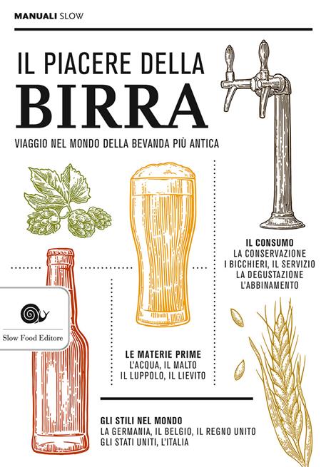 Il piacere della birra. Viaggio nel mondo della bevanda più antica - copertina