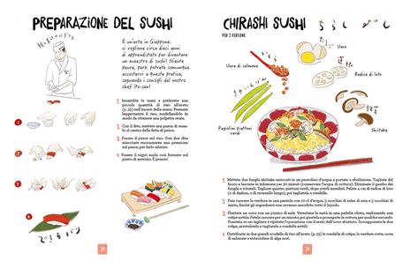 La cucina giapponese illustrata. Ediz. a colori - Laure Kié,Haruna Kishi - 4