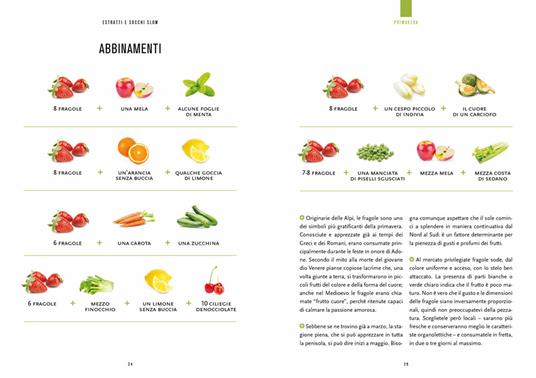 Estratti e succhi slow. Tutti gli abbinamenti secondo stagione - 4