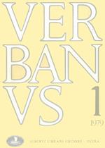 Verbanus. Rassegna per la cultura, l'arte, la storia del lago. Vol. 1