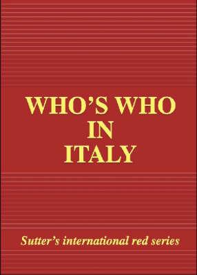 Who's who in Italy 2006 edition - copertina