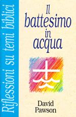 Il battesimo in acqua