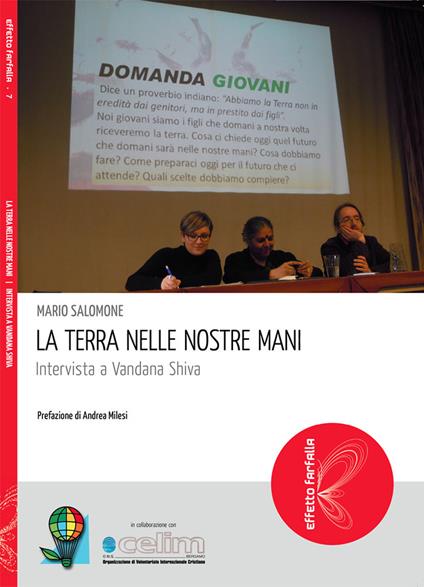 La terra nelle nostre mani. Intervista a Vandana Shiva - Mario Salomone - copertina