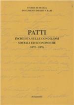 Patti. Inchiesta sulle condizioni sociali ed economiche 1875-76