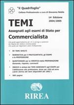 Temi assegnati agli esami di Stato per Commercialista