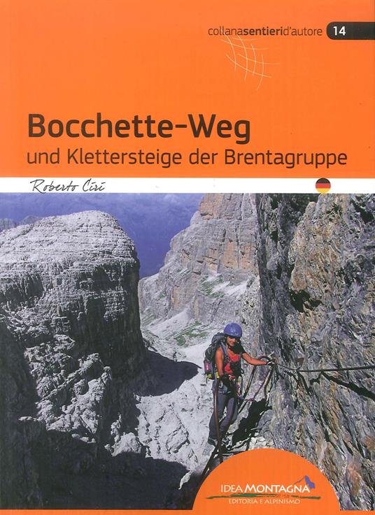 Bocchette-Weg und klettersteige der Brenta-Gruppe - Roberto Cirio - copertina