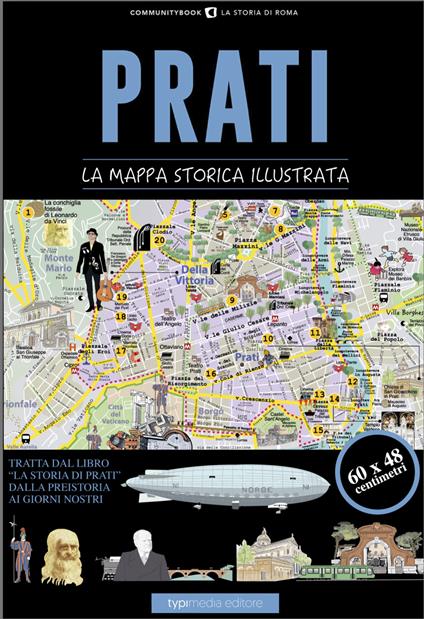 Prati. La mappa storica illustrata - Paolo Samarelli - copertina