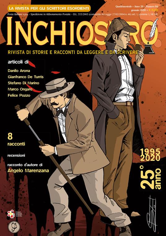 Inchiostro. Rivista di racconti da leggere e da scrivere 2020. Vol. 84 - copertina