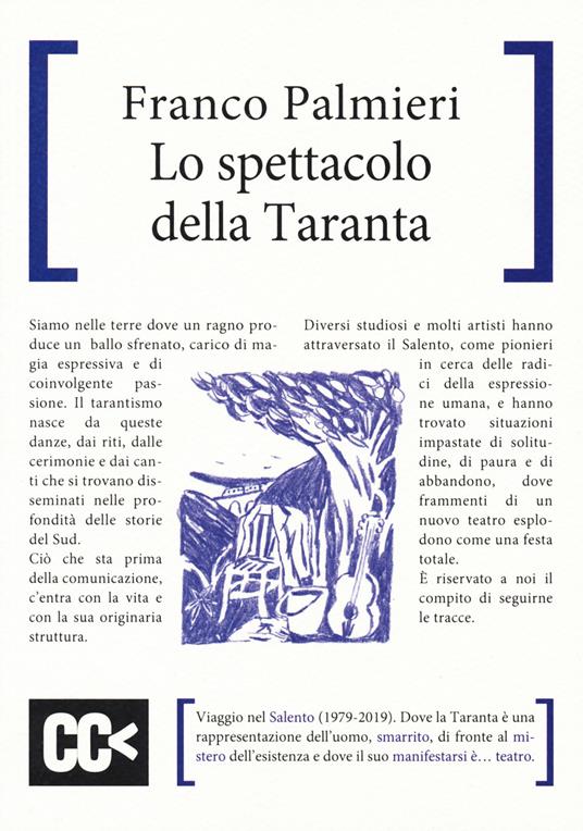 Lo spettacolo della taranta. Viaggio nel Salento - Franco Palmieri - copertina