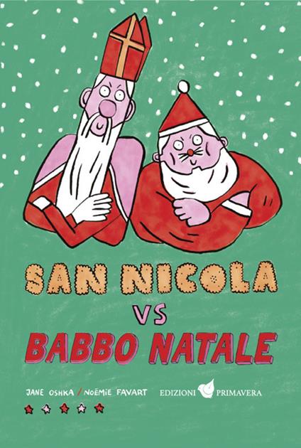 San Nicola vs Babbo Natale - Jane Oshka - copertina