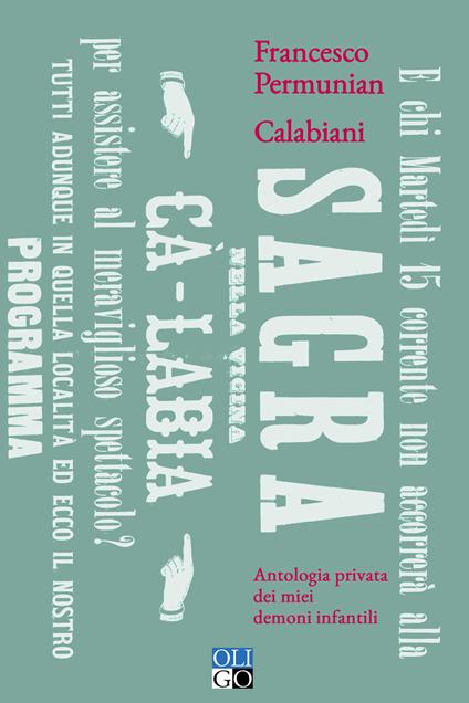 Calabiani. Antologia privata dei miei demoni infantili - Francesco Permunian - copertina