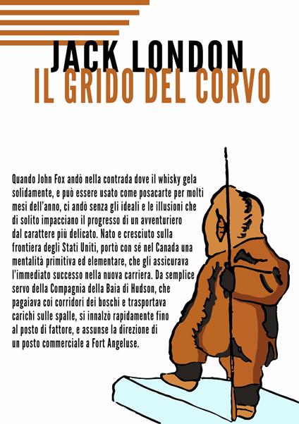 Il grido del corvo - Jack London - copertina