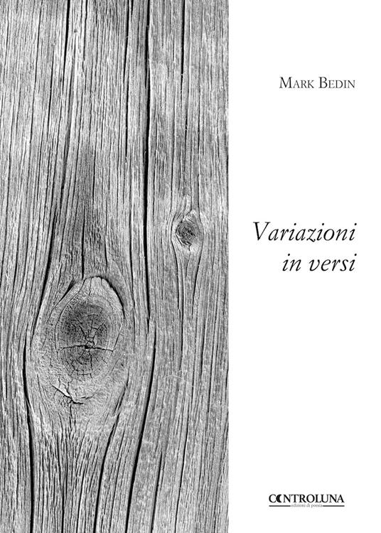 Variazioni in versi - Mark Bedin - copertina