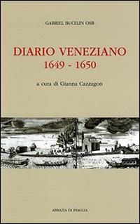 Diario veneziano 1649-1650 - Gabriel Bucelin - copertina