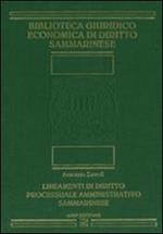 Lineamenti di diritto processuale amministrativo sammarinese