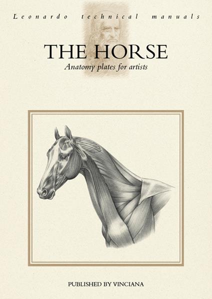 The horse. Anatomy plates for artists - copertina