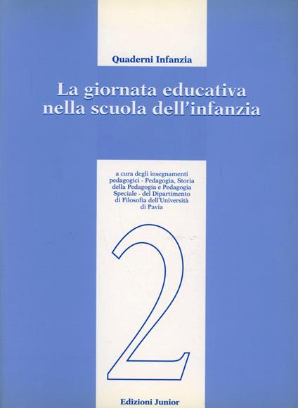 La giornata educativa nella scuola dell'infanzia - copertina