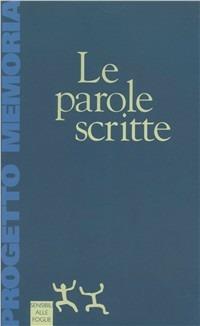 Le parole scritte - copertina