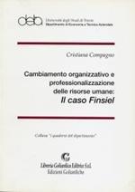 Cambiamento organizzativo e professionalizzazione delle risorse umane