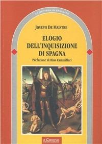 Elogio dell'Inquisizione di Spagna - Joseph de Maistre - copertina