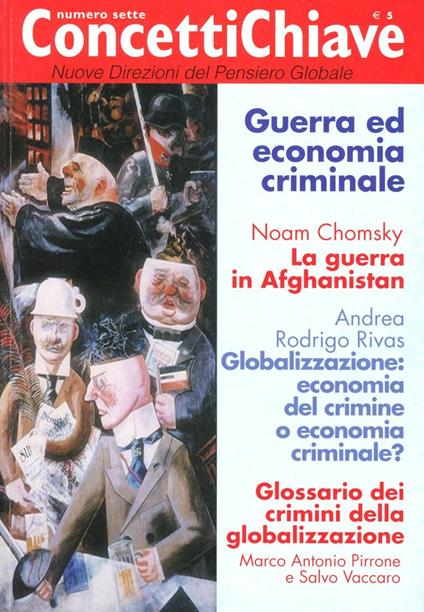 Guerra ed economia criminale - Noam Chomsky - copertina