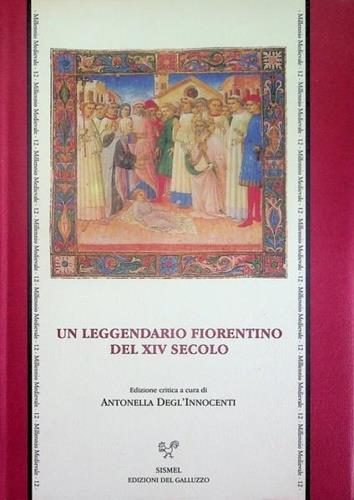 Un leggendario fiorentino del XIV secolo - copertina