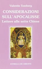 Considerazioni sull'apocalisse. Lettere alle sette Chiese