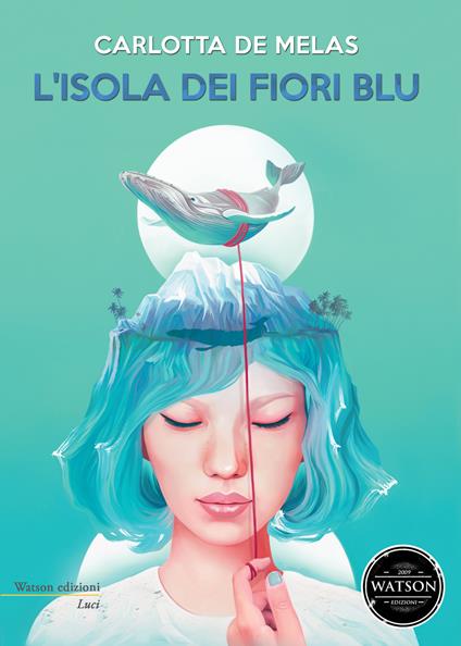 L' isola dei fiori blu - Carlotta De Melas - copertina