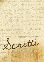 Scritti. «Comunità Cattolica Shalom»