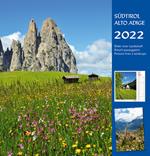 Südtirol-Alto Adige 2022. Postkartenkalender HF/calendario cartoline da tavolo verticale