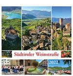 Südtiroler Weinstrasse-Strada del vino 2022. Postkartenkalender/calendario cartoline da tavolo