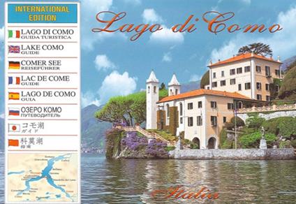 Il lago di Como. Guida international. Ediz. multilingue - Attilio Sampietro - copertina