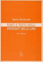 Fonti e testo degli «Emigranti nella luna» di G. Pascoli