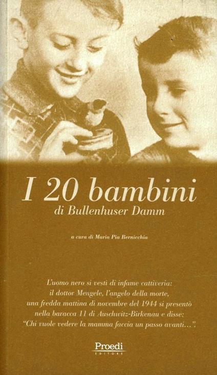 I venti bambini di Bullenhuser Damm - copertina