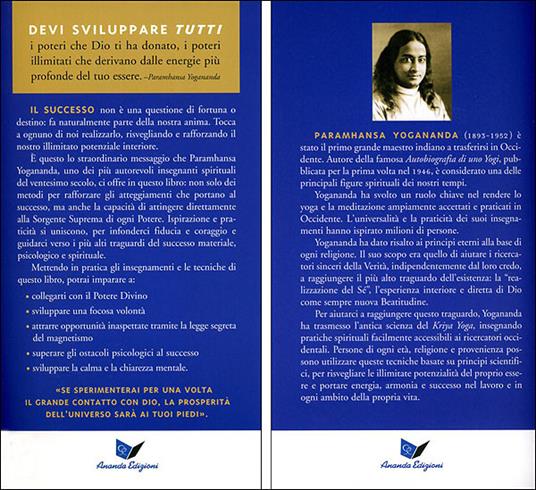 Come applicare le leggi del successo - Swami Yogananda Paramhansa - 4