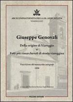 Giuseppe Genovali. Della origine di Viareggio e fatti più rimarchevoli di storia viareggina