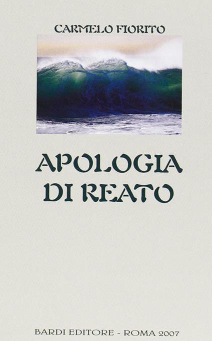 Apologia di reato - Carmelo Fiorito - copertina