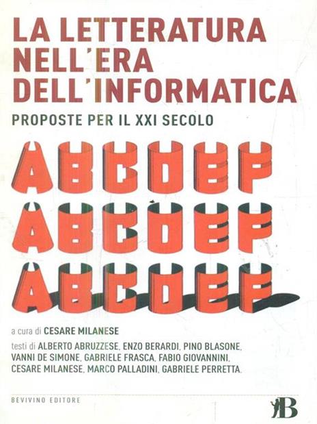 La letteratura nell'era dell'informatica. Proposte per il XXI secolo - 3