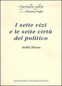 I sette vizi e le sette virtù del politico - Attilio Nicora - copertina