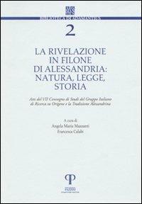 La rivelazione in Filone di Alessandria. Natura, legge, storia - copertina