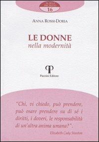 Le donne nella modernità - Anna Rossi Doria - copertina