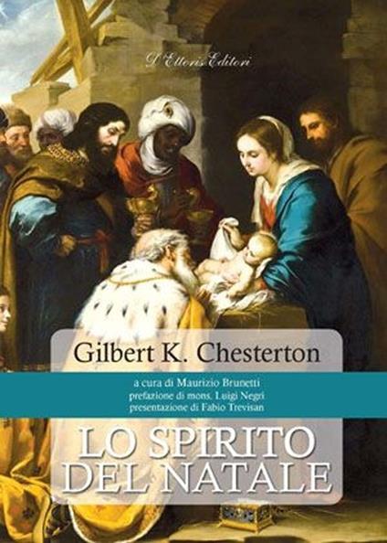 Lo spirito del Natale - Gilbert Keith Chesterton - copertina