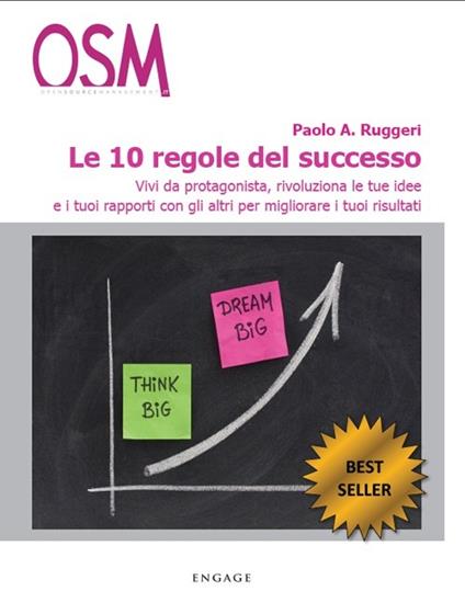 Le 10 regole del successo. Vivi da protagonista, rivoluziona le tue idee e i tuoi rapporti con gli altri per migliorare i tuoi risultati - Paolo A. Ruggeri - copertina