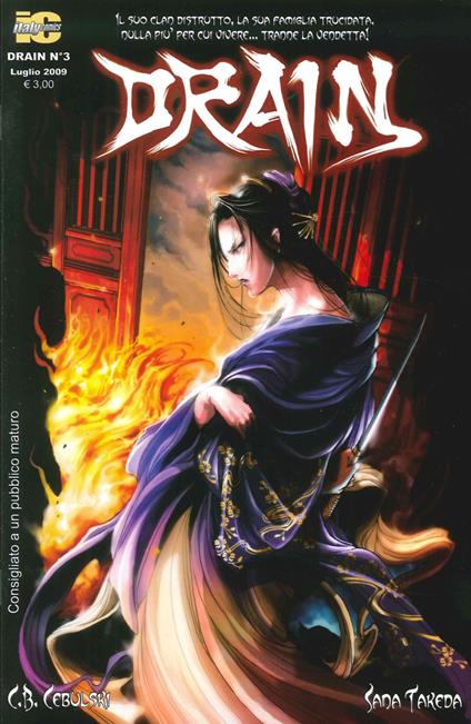 Drain. Vol. 3 - C. B. Cebulski,Sana Takeda - copertina