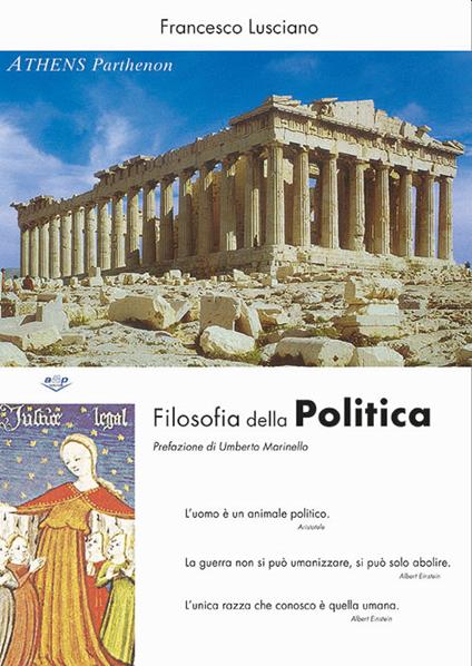 Filosofia della politica. L'uomo è un animale politico - Francesco Lusciano - copertina