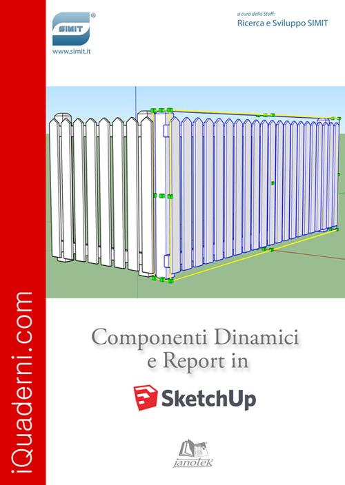 Componenti dinamici e report in SketchUp - copertina