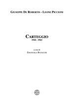 Carteggio 1944-1963